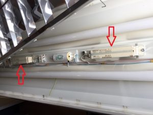 luminaire 2x36W avec ballasts ferromagnétiques - écoconception