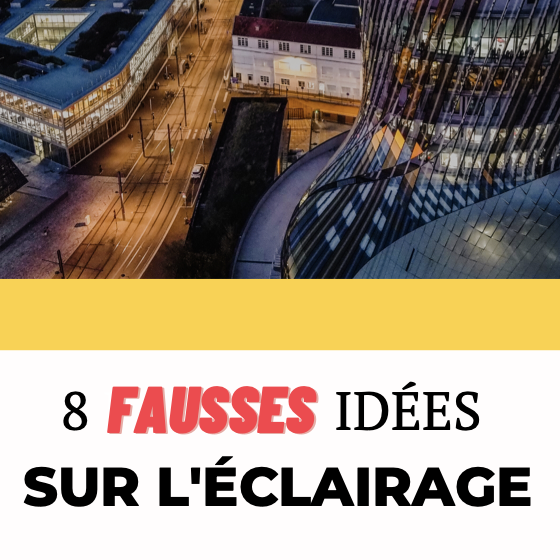 Aperçu du guide Ecomaires / Syndicat de l'éclairage "8 fausses idées sur l'éclairage"